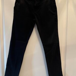DL1961 Boys Straight Leg Black Khaki pants